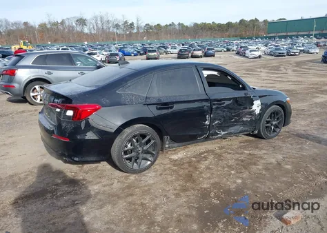 2024 Honda Civic Sport из США, поврежденный, VIN 2HGFE2F51RH554099